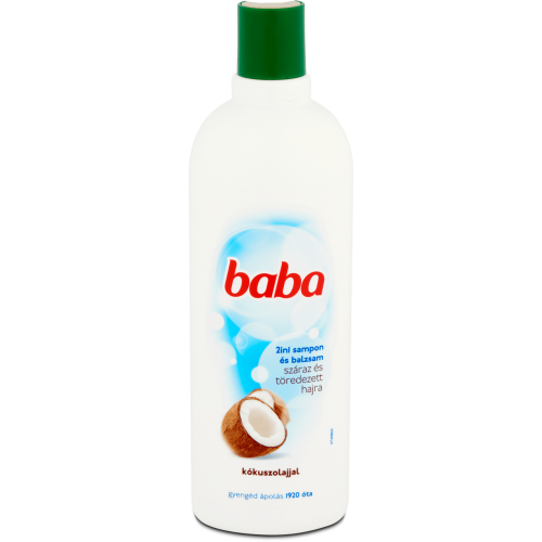 Baba Sampon 400Ml 2In1 Sampon Balzsam Kókuszo.  Baba Sampon 400Ml 2In1 Sampon Balzsam Kókuszo.