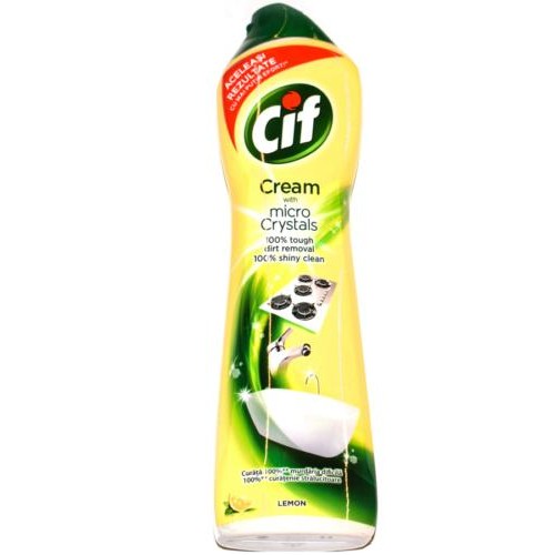 Cif Súrolókrém 500Ml Citromos  Cif Súrolókrém 500Ml Citromos