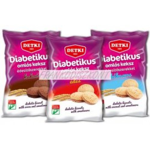 Detki Cukormentes Édes Keksz 180G Kakaós