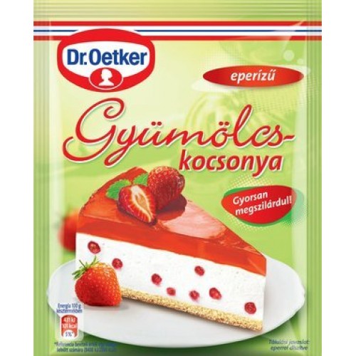 Dr. Oetker Gyümölcskocsonya 90G Eper