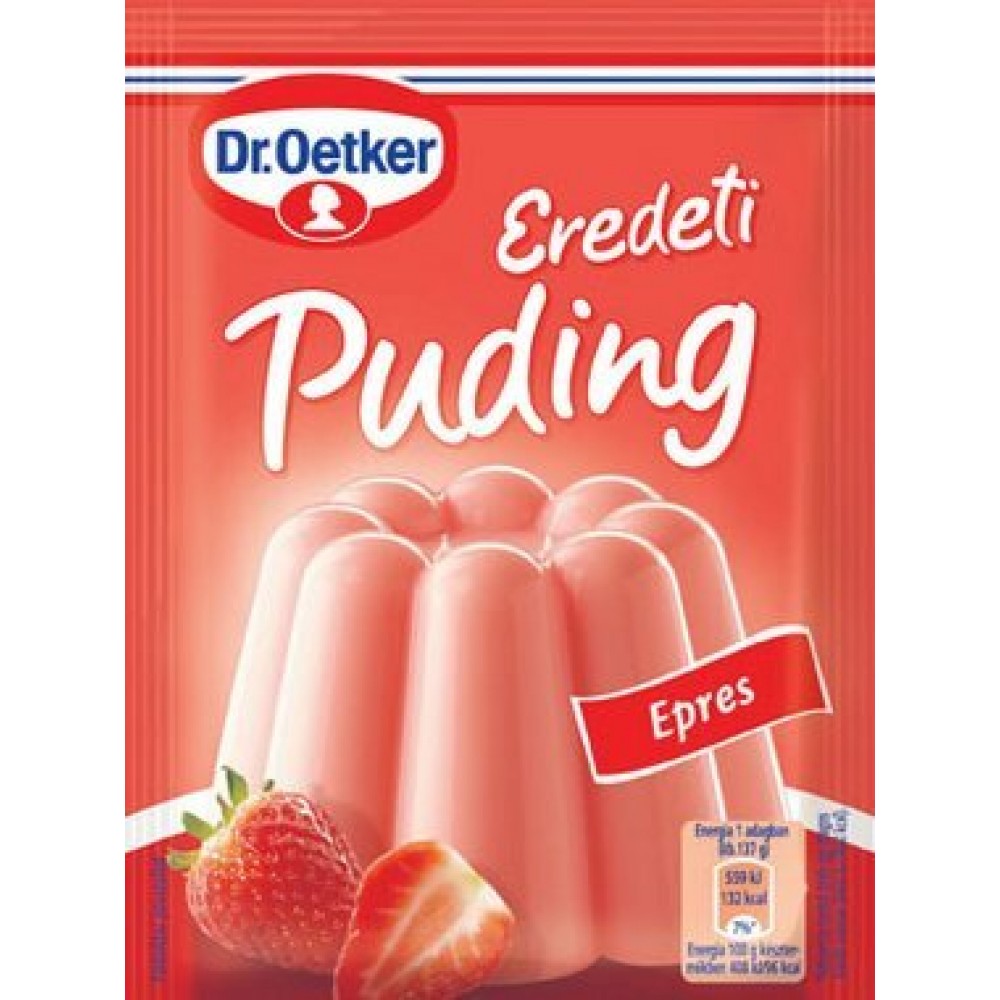 Dr. Oetker Eredeti Puding 40G Epres
