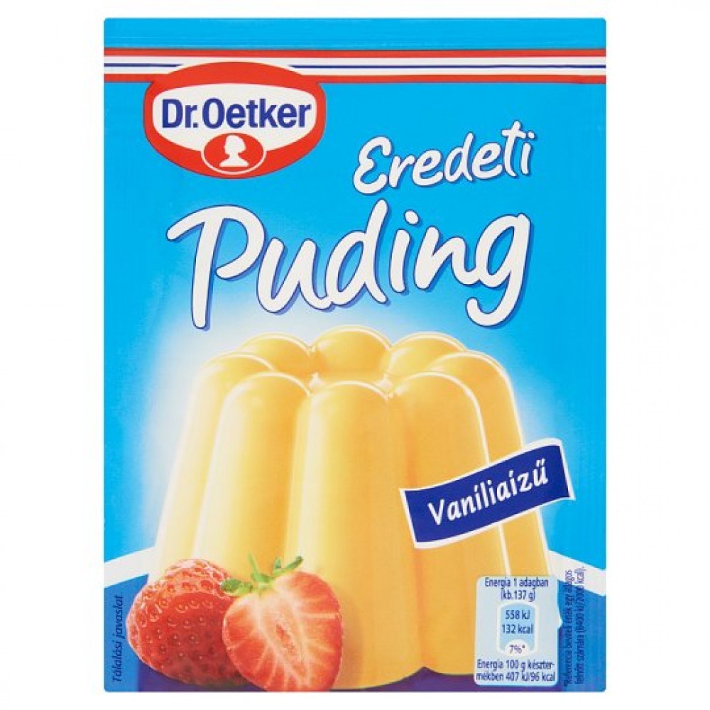 Dr. Oetker Eredeti Puding 40G Vanília