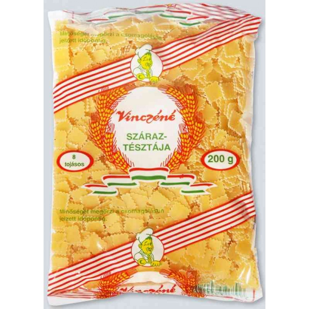 Vinczéné Tészta 8 Toj. 200G Eperkocka
