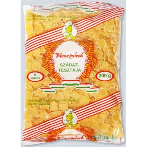 Vinczéné Tészta 8 Toj. 200G Eperkocka