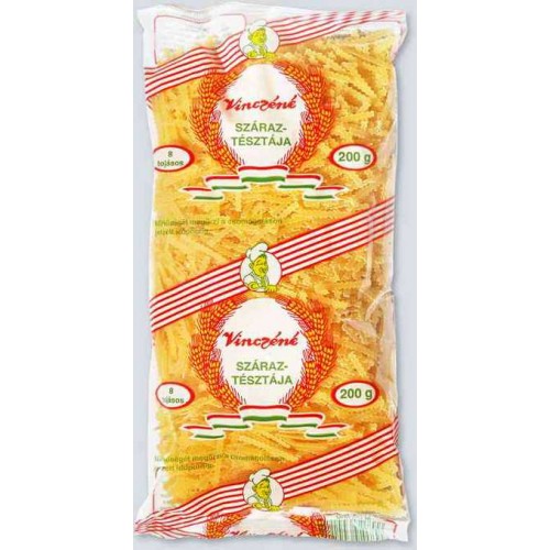 Vinczéné Tészta 8 Toj. 200G Eperszalag