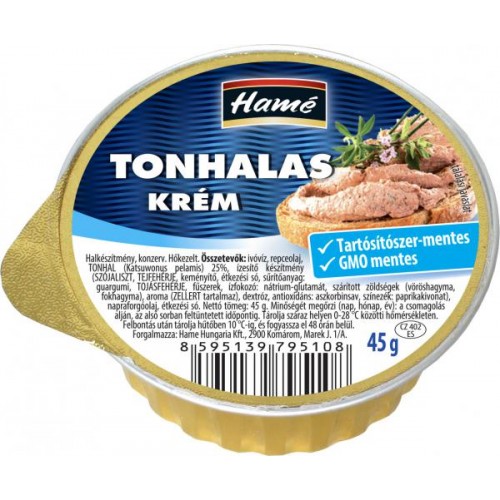 Hamé Pástétom 45G Tonhalas