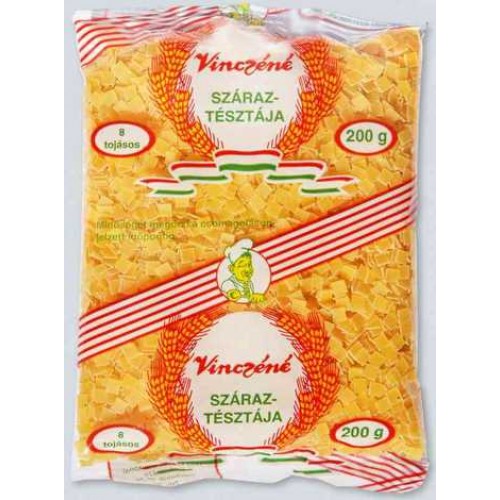 Vinczéné Tészta 8 Toj. 200G Kiskocka