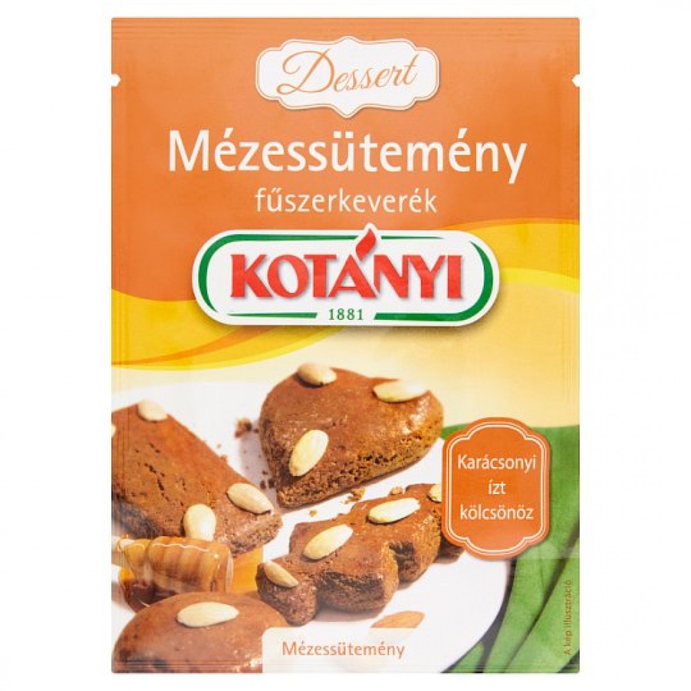 Kotányi Mézessütemény Fűszerkeverék 27G