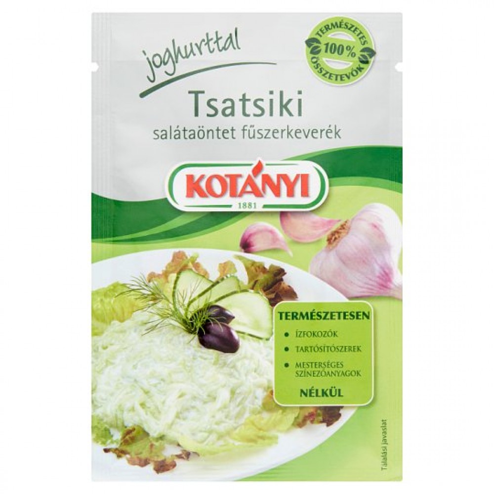 Kotányi Salátaöntet 13G Tzatziki