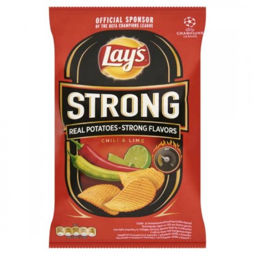 Lay S Chips 55-65G Strong Chili&lime  Lay S Chips 55-65G Strong Chili&lime