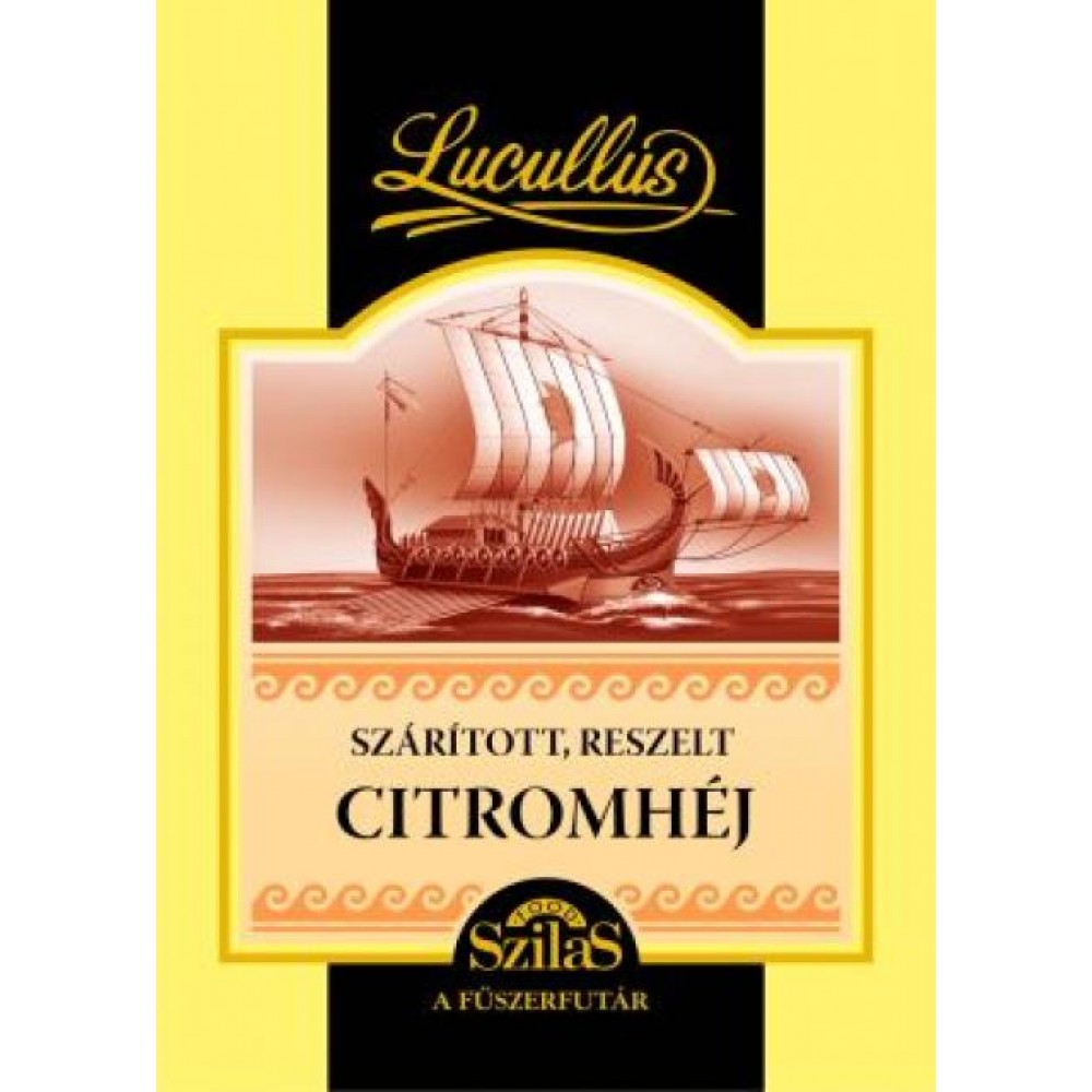 Lucullus Citromhéj Reszelt 10G