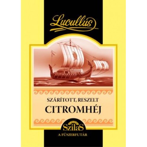 Lucullus Citromhéj Reszelt 10G