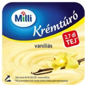 Milli Krémtúró 90G Vaníliás