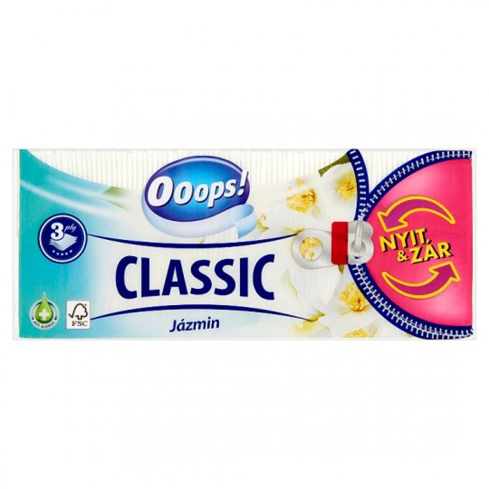 Ooops Papírzsebkendő 90Db Jázmin Ooops Papírzsebkendő 90Db Jázmin
