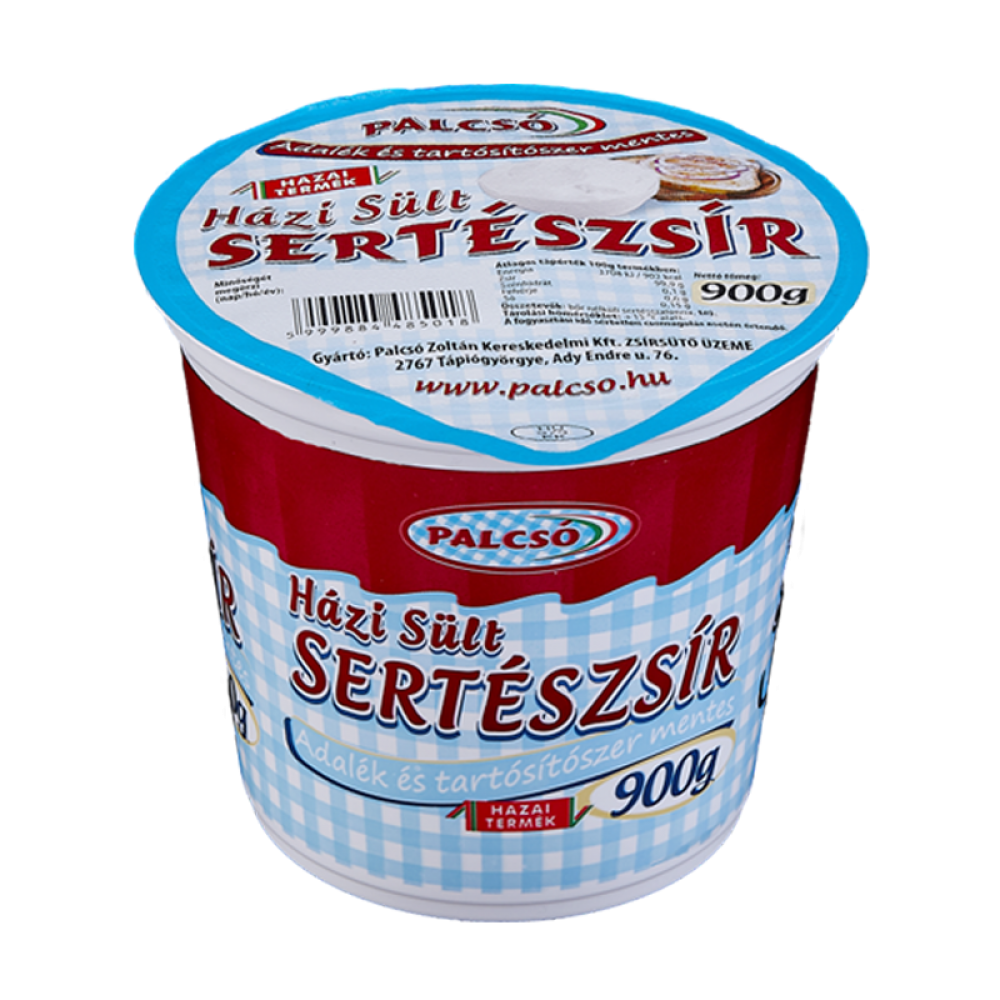 Palcsó Sült Sertészsír 900G