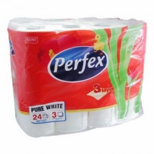 Perfex Toalett Papír 24Tek.  Perfex Toalett Papír 24Tek.