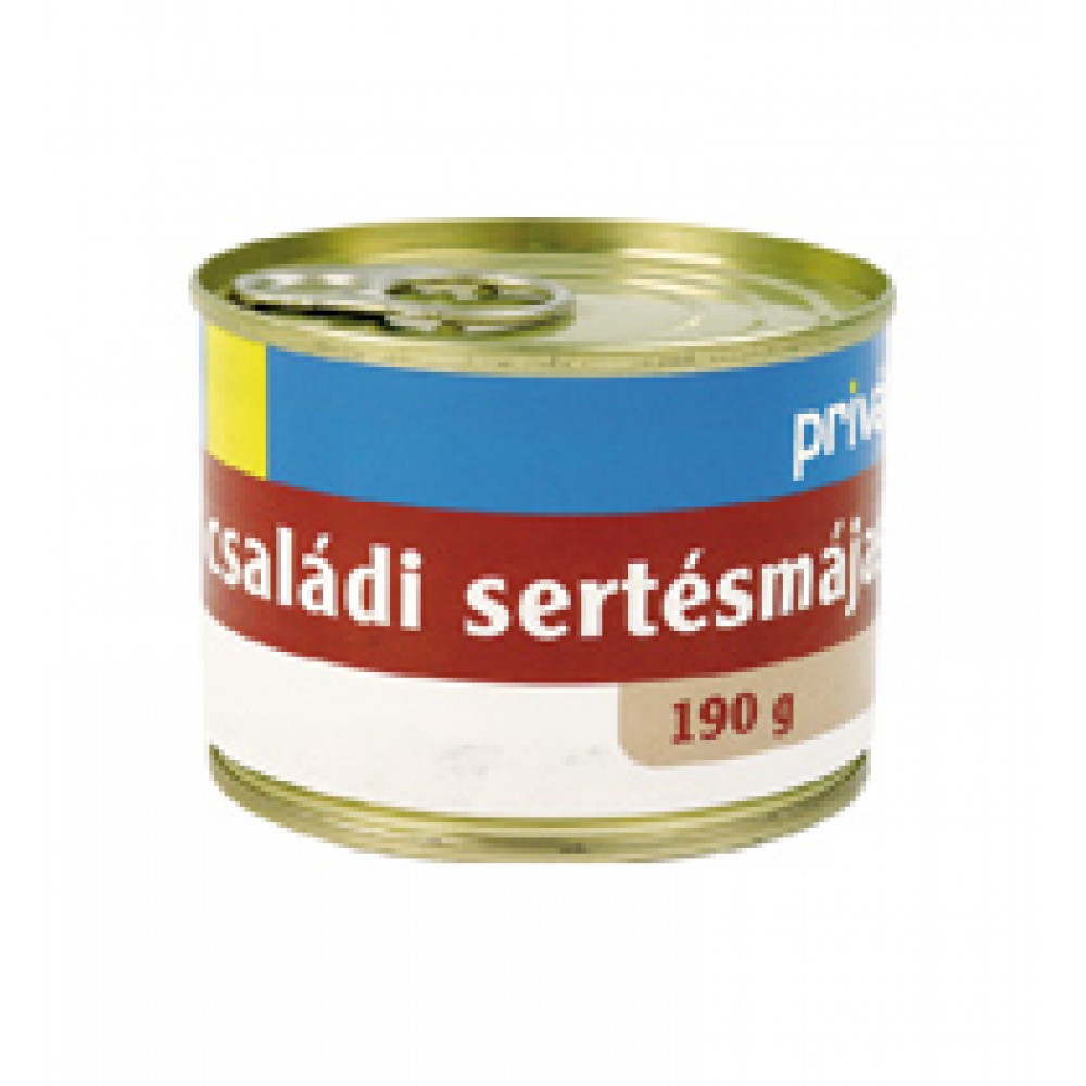 Privát Családi Sertés Májkrém 190G