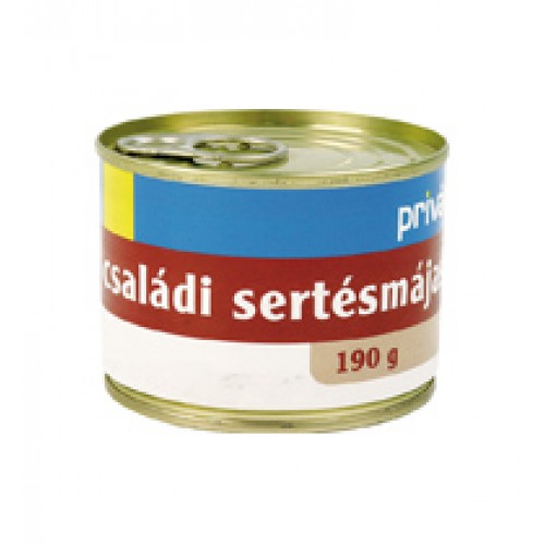 Privát Családi Sertés Májkrém 190G