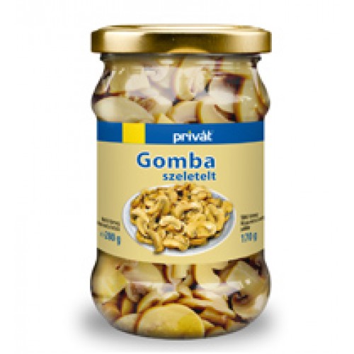 Privát Gomba Szeletelt Üv. 170G