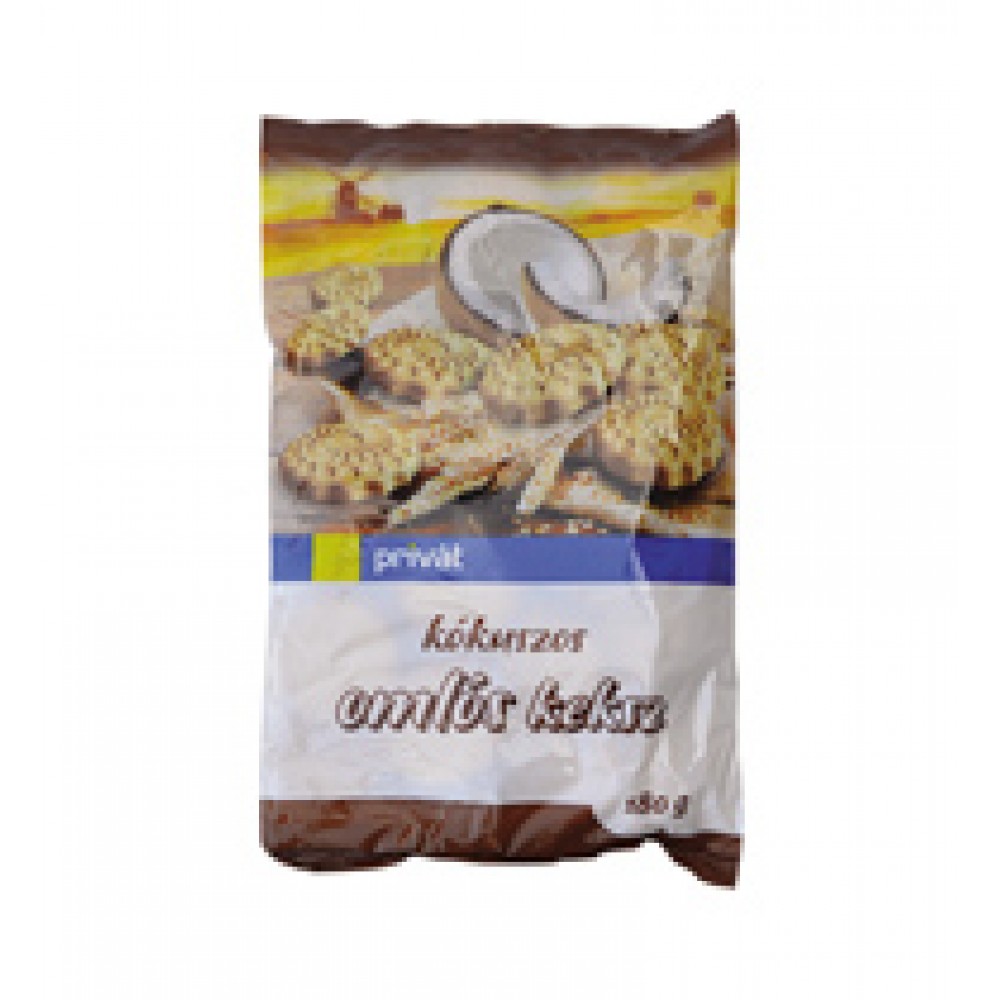 Privát Omlós Keksz 180G Kókuszos