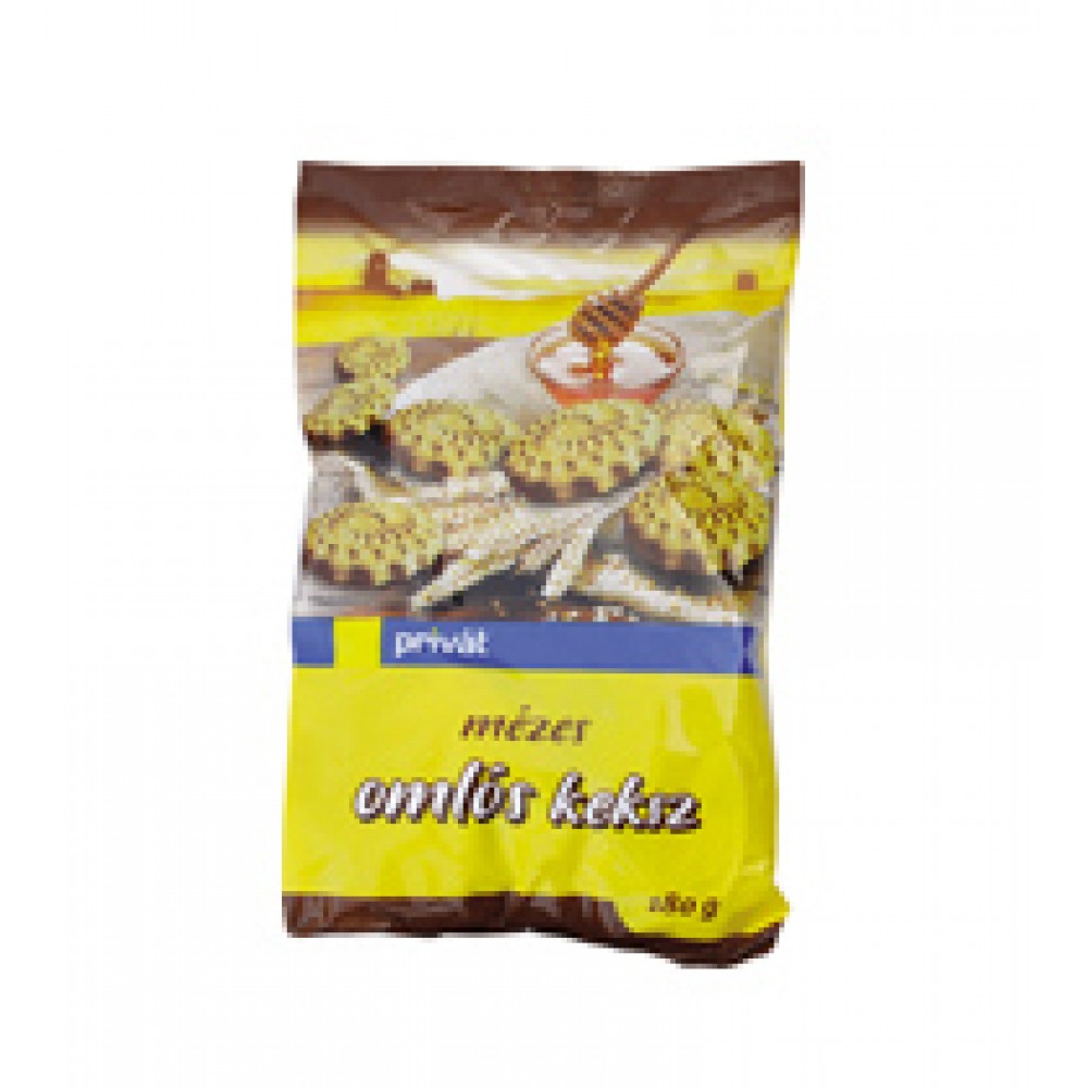 Privát Omlós Keksz 180G Mézes