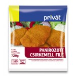Privát Panírozott Csirkemell Filé 720G
