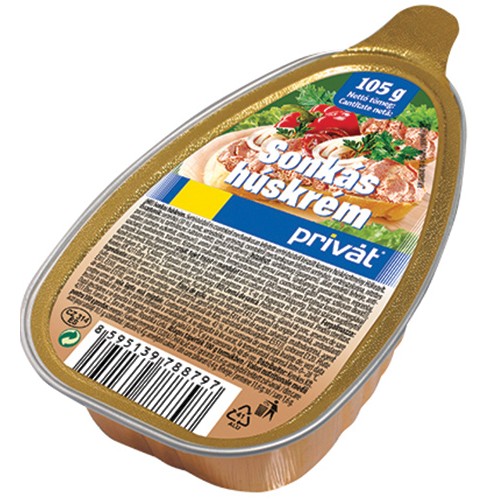 Privát Prémium Pástétom 105G Sonkás Húskrém