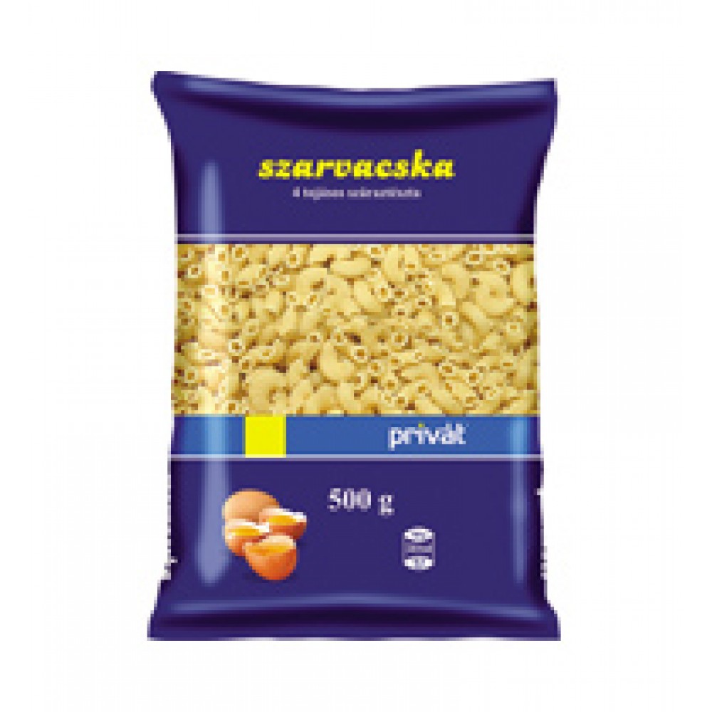 Privát Száraztészta 4 Toj. 500G Szarvacska