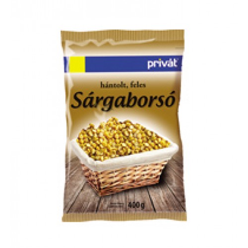 Privát Hántolt Sárgaborsó 400G