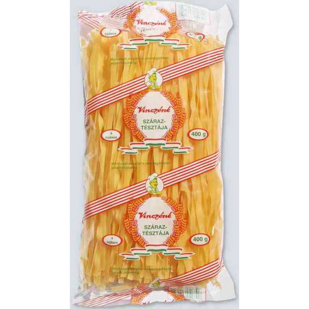 Vinczéné Tészta 4 Toj. 400G Szélesmetélt