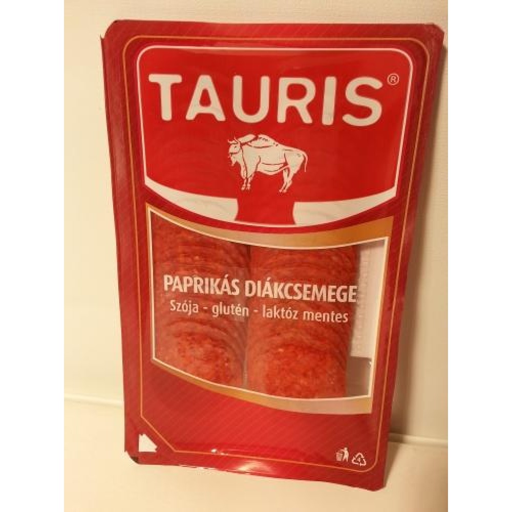 Tauris Szeletelt Szalámi Paprikás Csem 55G