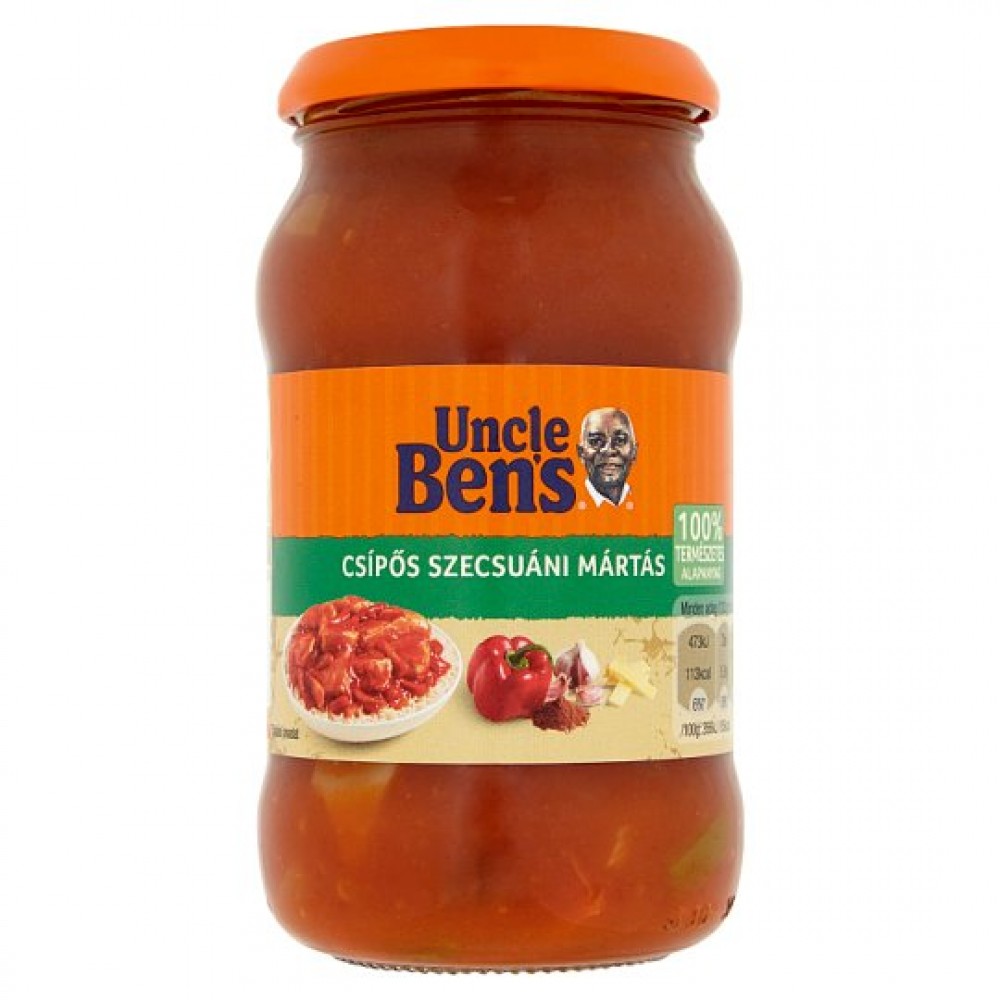 Uncle Ben S Mártás 400G Csípős Szecsuáni