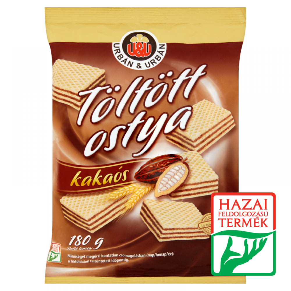 Urbán Töltött Ostya 180G Kakaós