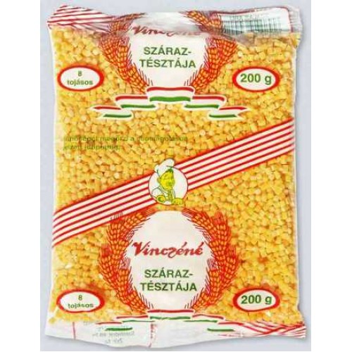 Vinczéné Tészta 4 Toj. 200G Gépi Tarhonya