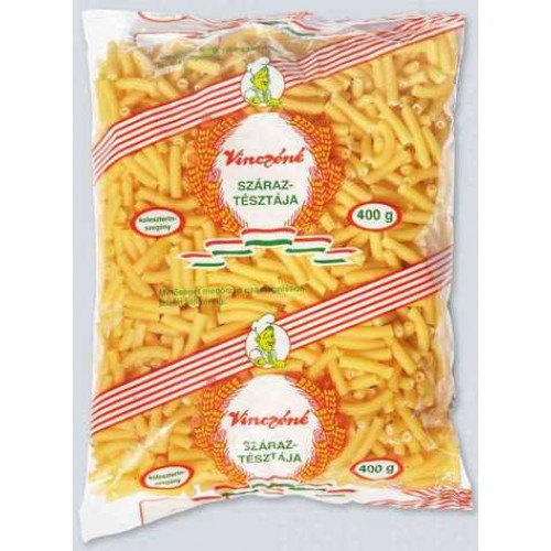 Vinczéné Tészta 4 Toj. 400G Rövidcső