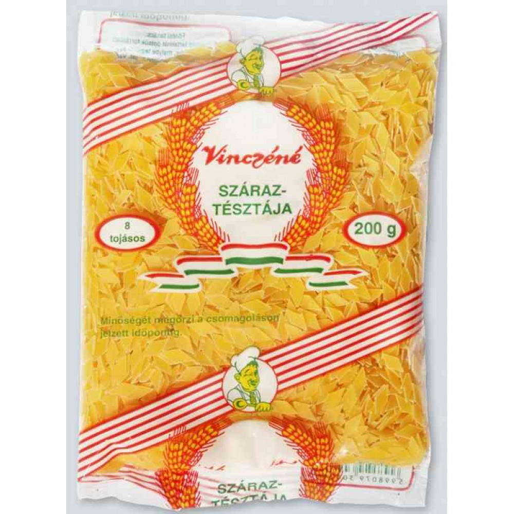 Vinczéné Tészta 8 Toj. 200G Zabhegy