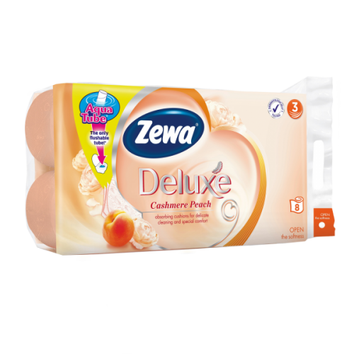 Zewa Deluxe Toalettpapír 8Tek Peach