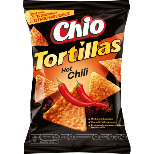 Chio Tortilla Chips 110G Chili