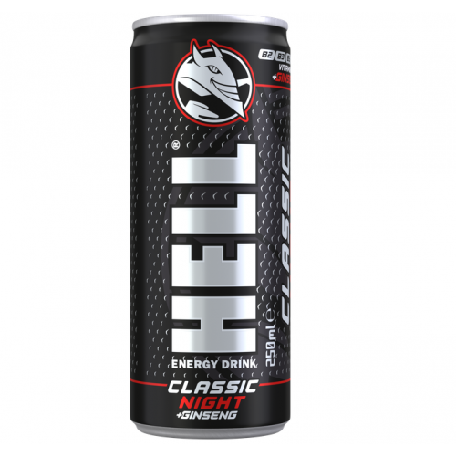 Hell Energiaital 250Ml Classic Night+ Drs