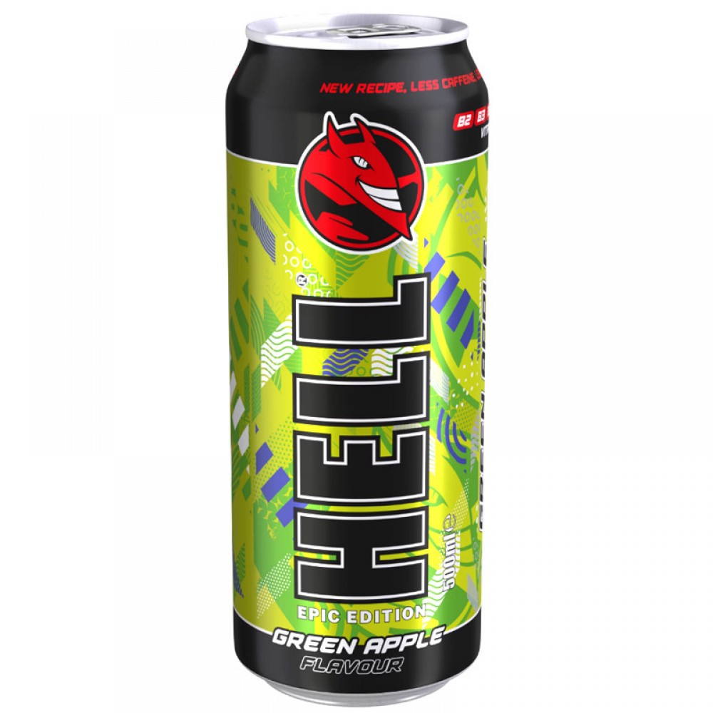 Hell Energiaital 500Ml Green Apple Drs