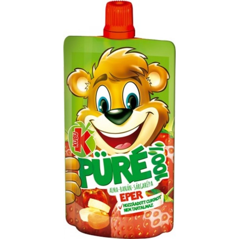 Kubu Püré 100G Eper