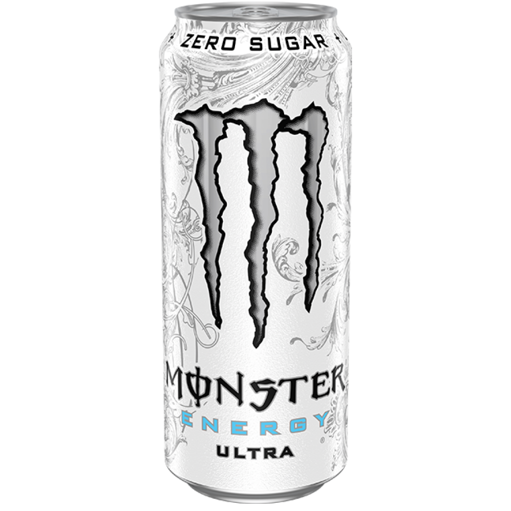 Monster Energiaital 0,5L Ultra White Drs