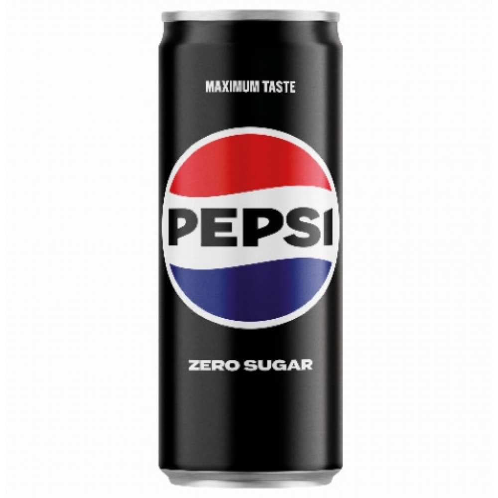 Pepsi Cola 330Ml Zero Fémdob. [Drs]