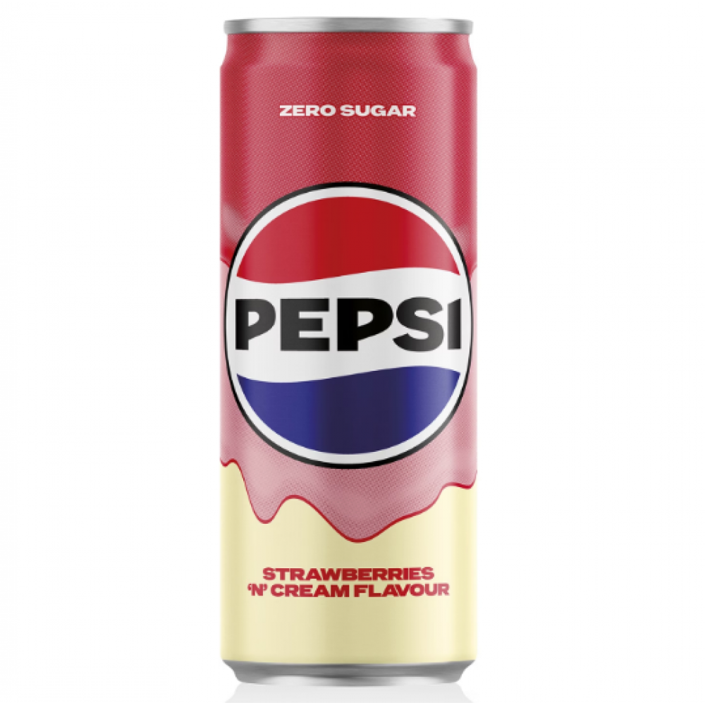 Pepsi 0,25L Treast Strawberry Fémdob. [Drs]