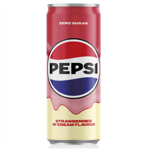 Pepsi 0,25L Treast Strawberry Fémdob. [Drs]