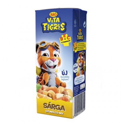 Sió Üdítő 0,2L Vitatigris Sárga