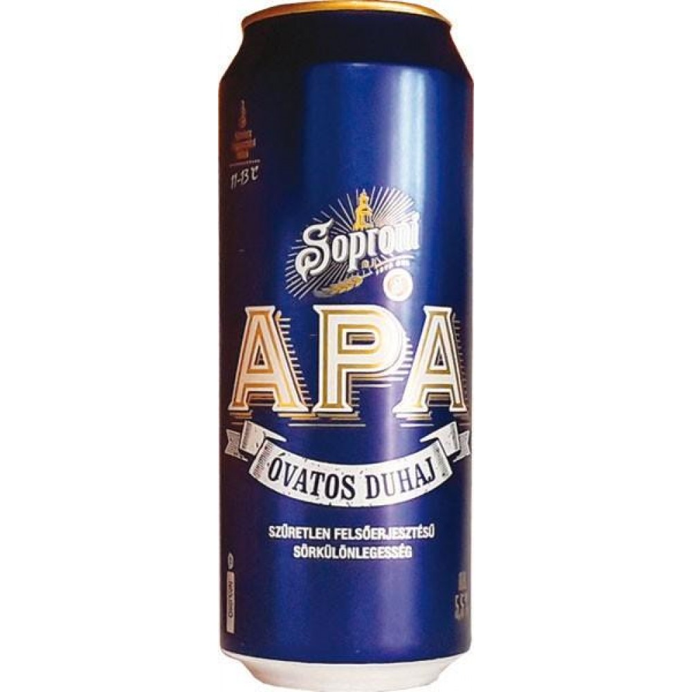 Soproni Sör 0,5L Óvatos Duhaj Apa Drs