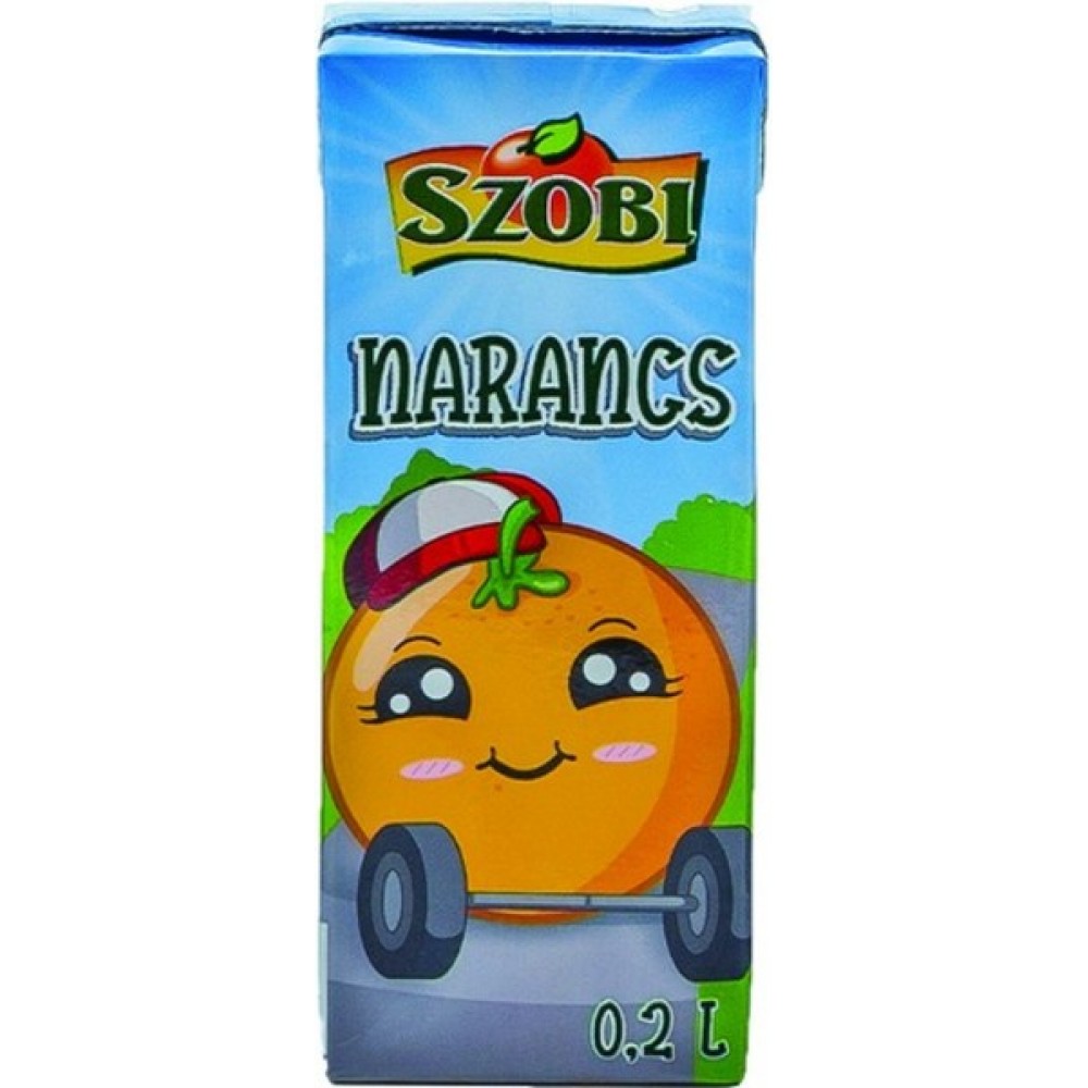 Szobi 0,2L Narancs