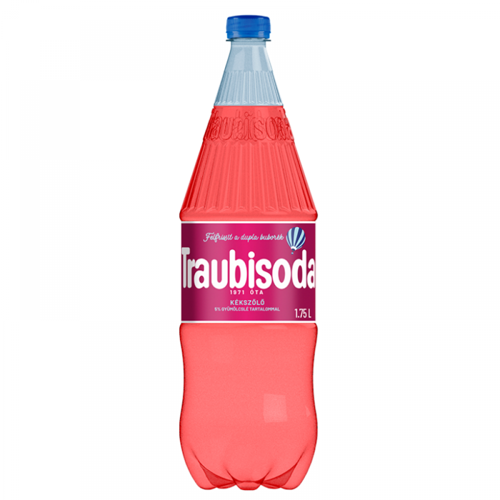 Traubisoda 1,75L Kékszőlő [Drs]